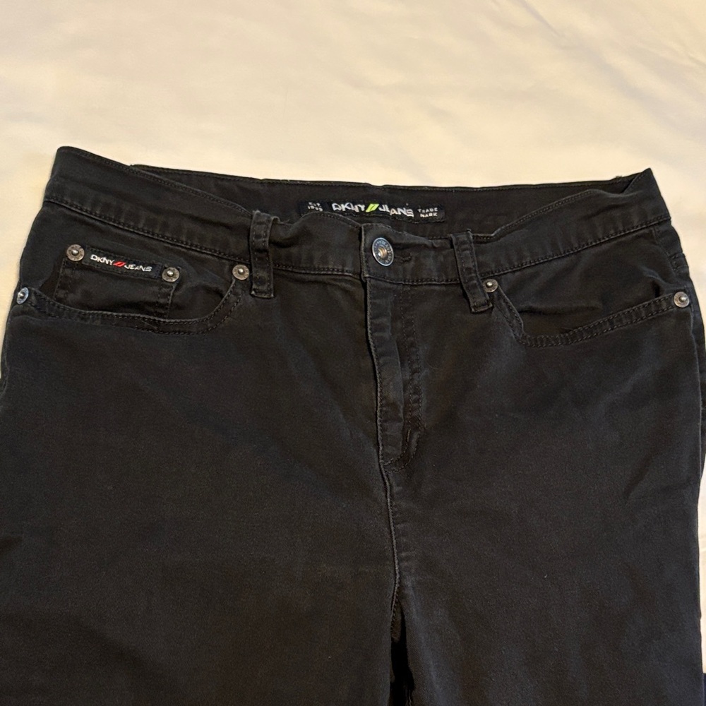 DKNY Women's Black Boot Cut Jeans